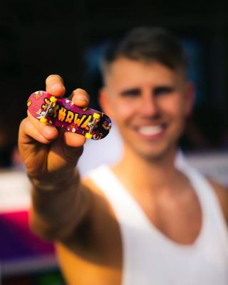 Tohle byla K#RWA jízda! 🔥🖖🛹 Díky @kurwa_czech za podporu 💪👊 #fingerboard #fingerboarding #destram #fingerboardstore...